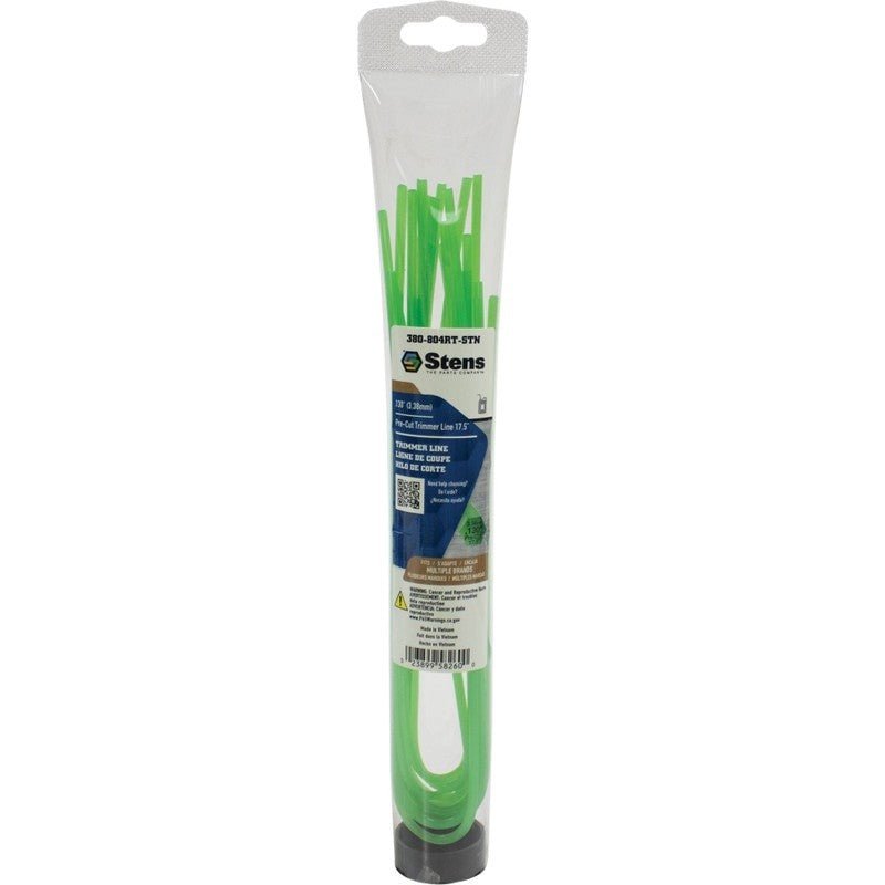 6PC SILVER STREAK TRIMMER LINE .130 HEX 50' GREEN STENS 380 - 804RT - STN - OPE Quality Parts
