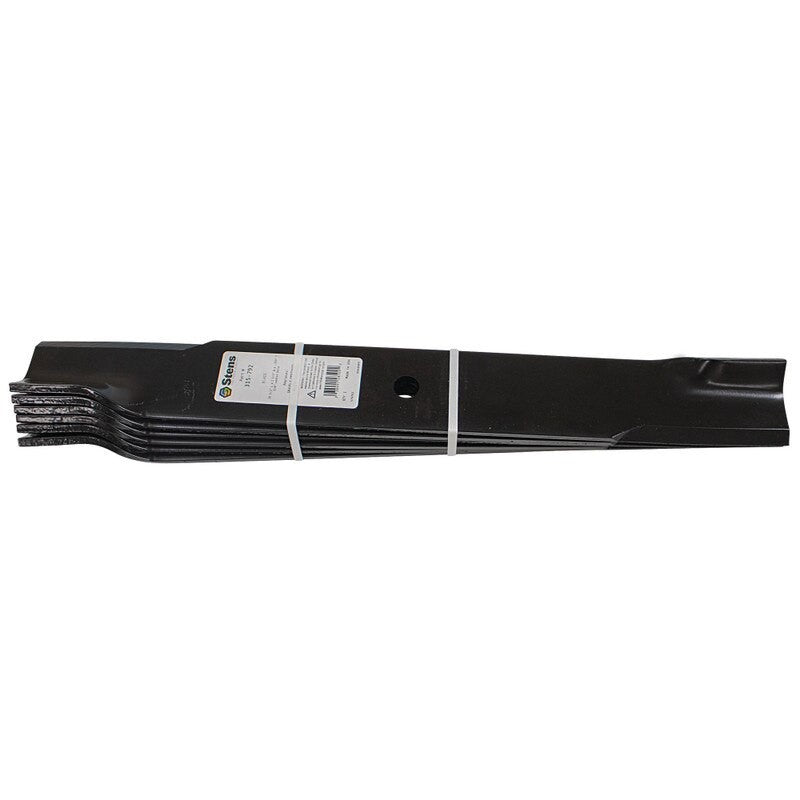 REPLACES GRAVELY HI-LIFT BLADE 09081200 LAWN MOWERS 6PK 03253900 STENS 315-792-6 - OPE Quality Parts
