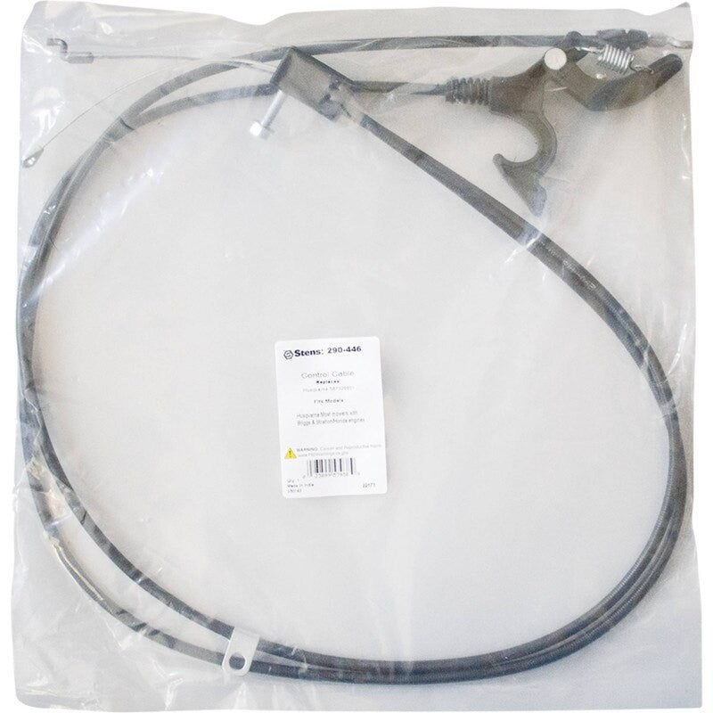 REPLACES HUSQVARNA CONTROL CABLE 587326601 BRIGGS HONDA MOWERS 44" STENS 290 - 446 - OPE Quality Parts
