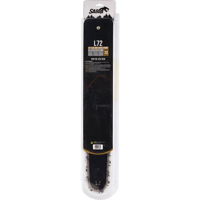 SABRE BAR AND CHAIN COMBO REPLACES 109121 OREGON 8" FITS PS6400 STENS 076 - 2036 - OPE Quality Parts