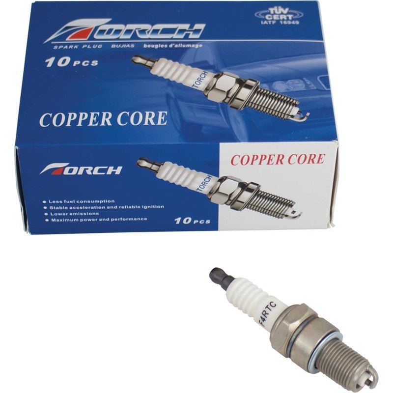 10PC REPLACES TORCH SPARK PLUG F4RTC NGK MX250 MX300 MX360 STENS 131 - 035 - 10 - OPE Quality Parts