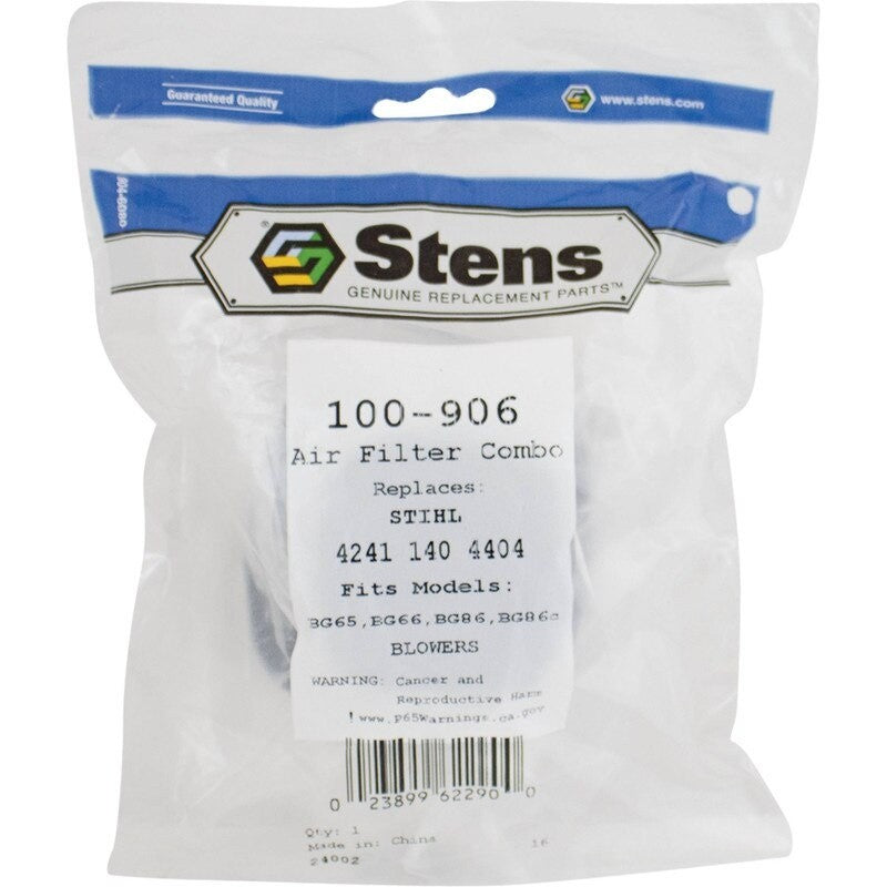 REPLACES STIHL AIR FILTER 4241 140 4404 BG86 FITS BG86C 3 1 8" BG5 STENS 100-906