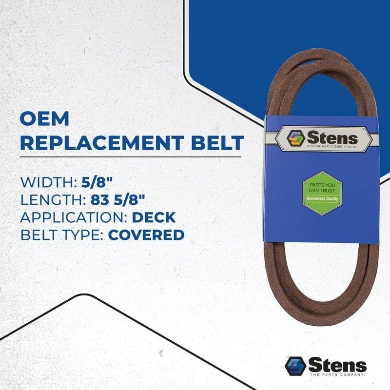 REPLACES WRIGHT DECK BELT 71460107 QUIKTRAK FOR 652R 652B 661R STENS 265 - 752 - OPE Quality Parts