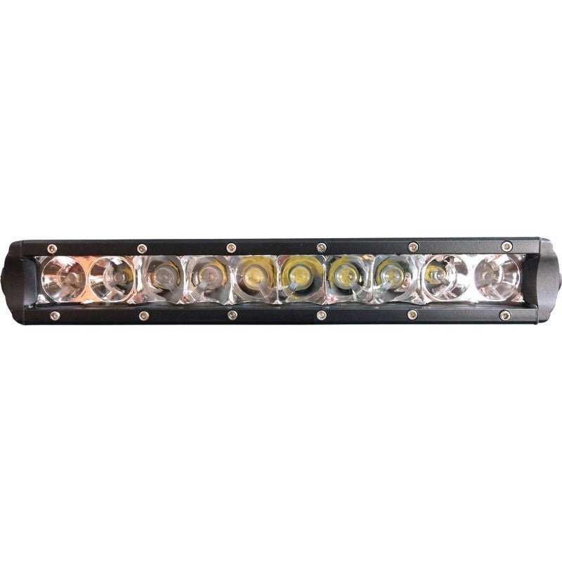 TIGER LIGHTS UNIVERSAL LED LIGHT BAR 10IN SPOT FLOOD 5700 LUMEN 3 STENS TL10SRC - OPE Quality Parts