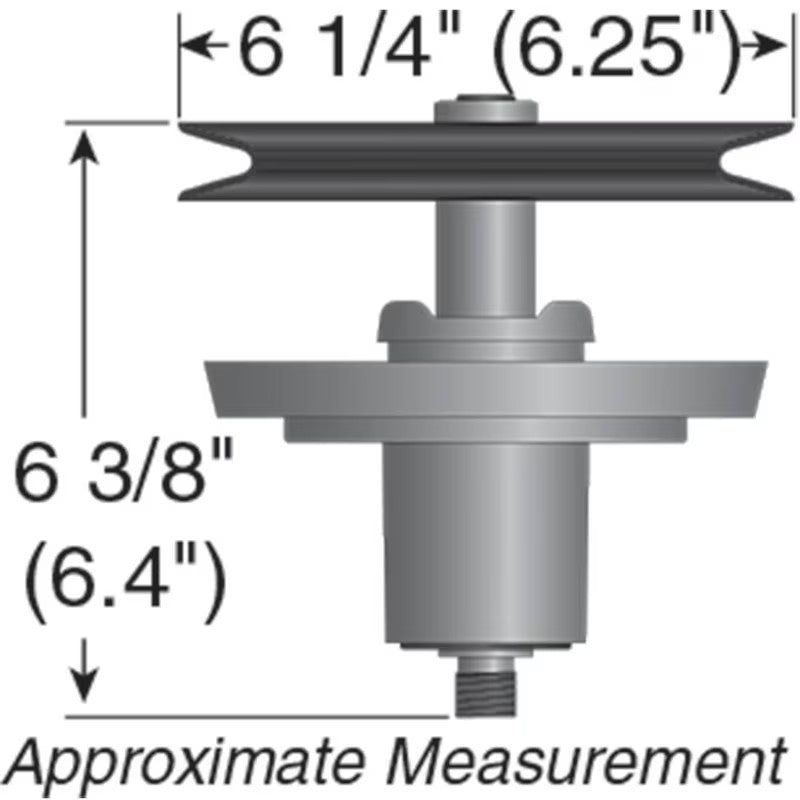 REPLACES CUB CADET SPINDLE ASSEMBLY 918 - 06977A FITS XT1 - LT46 STENS 285 - 700 - OPE Quality Parts