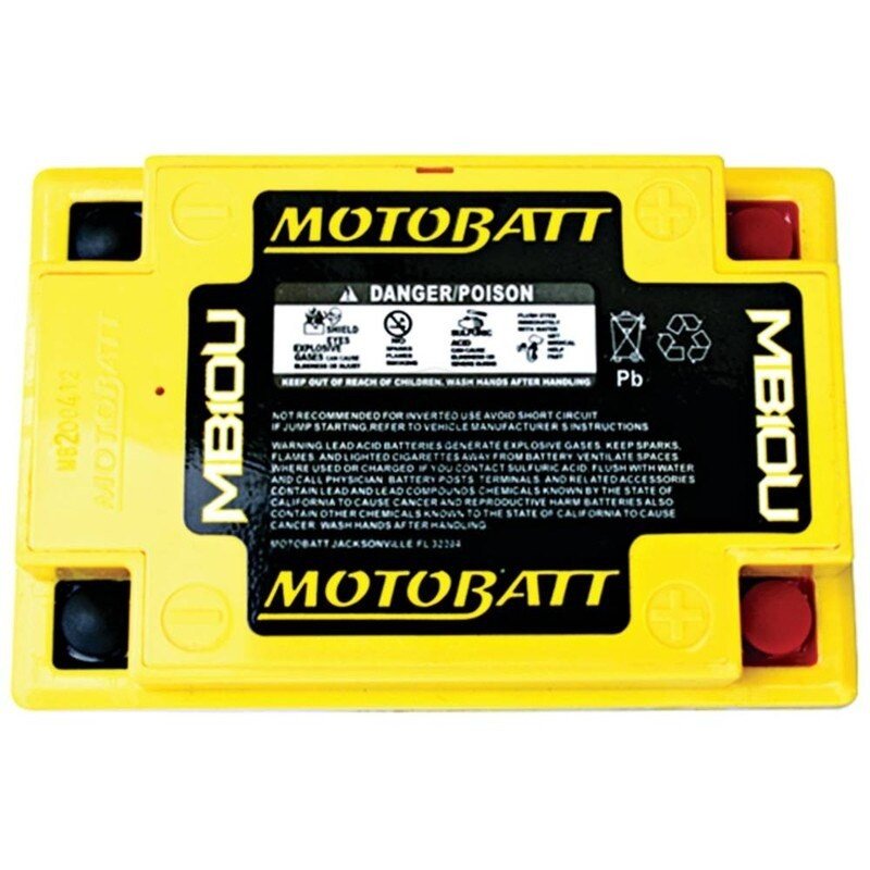 MOTOBATT BATTERY MB10U KAWASAKI SUZUKI 33610 - 01D00 CAPACITY STENS MB10U - OPE Quality Parts