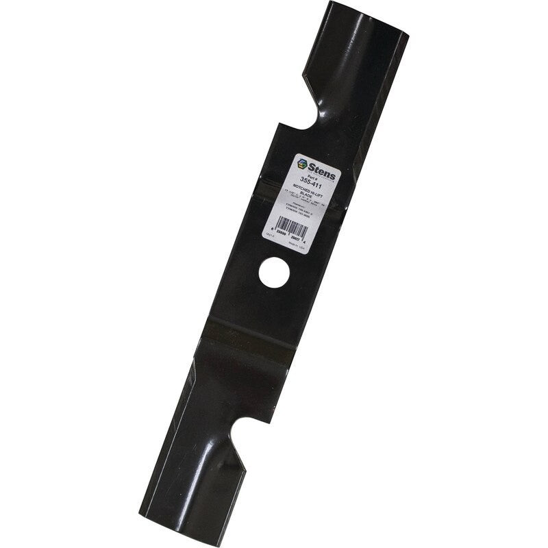 REPLACES EXMARK NOTCHED HI - LIFT BLADE 116 - 5497 - S FITS 3" 1165497S STENS 355 - 411 - OPE Quality Parts