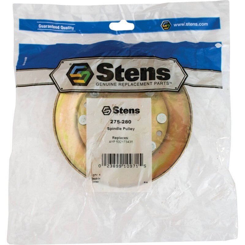 REPLACES AYP SPINDLE PULLEY 532173435 532153532 FITS 38" DECK 640" STENS 275 - 280 - OPE Quality Parts
