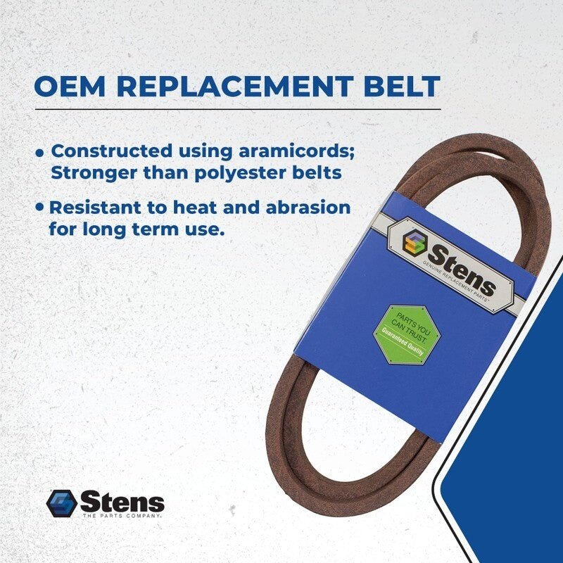 REPLACES WRIGHT DECK BELT 71460107 QUIKTRAK FOR 652R 652B 661R STENS 265 - 752 - OPE Quality Parts