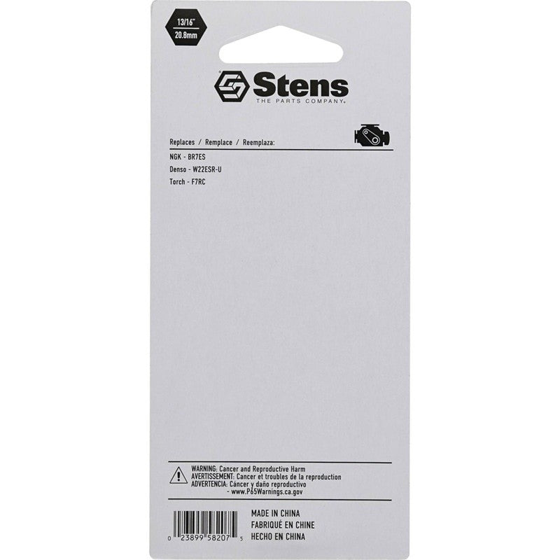 10PC REPLACES NGK SPARK PLUG BR7ES W22ESR F7RC FOR SMALL STENS 131-024RT-STN