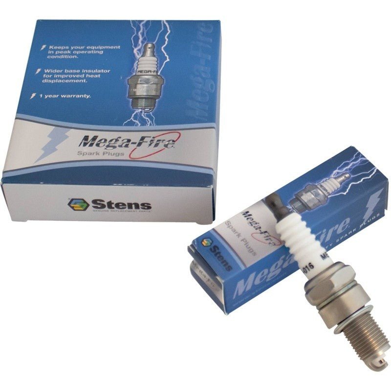 MEGA - FIRE SPARK PLUG REPLACES 4PC REPLACES NGK SPARK PLUG 38 STENS 130 - 016 - 4 - OPE Quality Parts