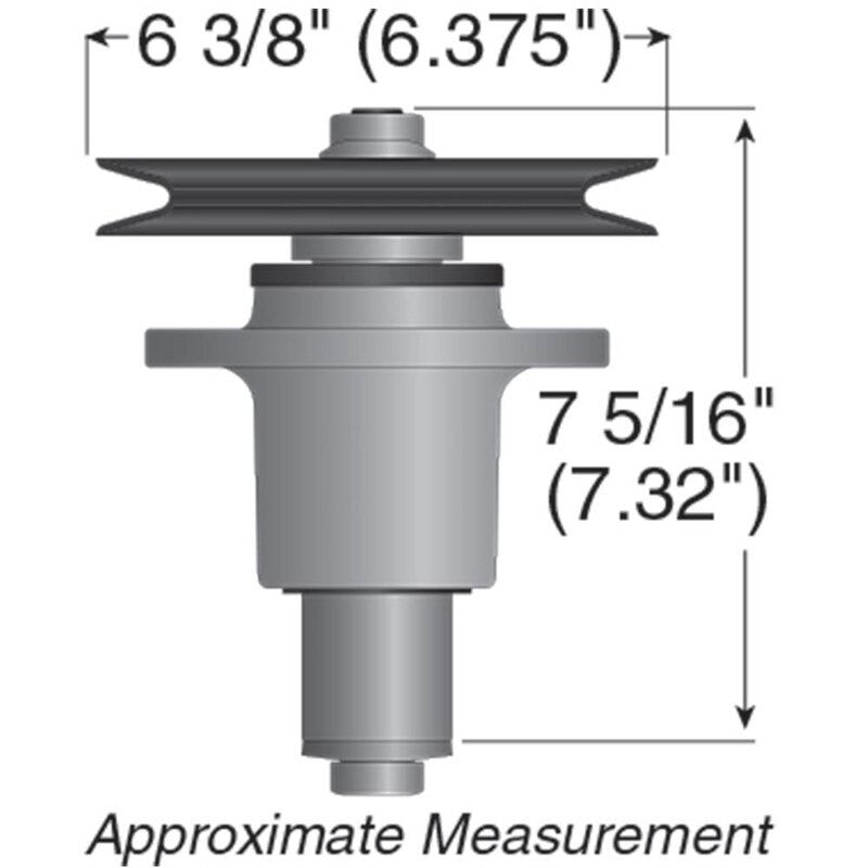 REPLACES EXMARK SPINDLE ASSEMBLY 103 - 1140 LAZER Z HP FITS 48" STENS 285 - 941 - OPE Quality Parts