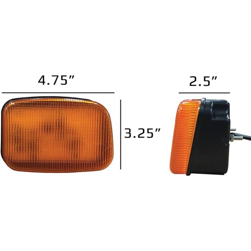 TIGER LIGHTS REPLACES FORD LEFT LED CAB LIGHT FITS VERSATILE 2145 STENS TL7015L - OPE Quality Parts