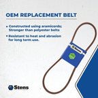 REPLACES WRIGHT DECK BELT 71460065 MFG. FITS 652R 652B EFI 57 3 8" STENS 265 - 936 - OPE Quality Parts