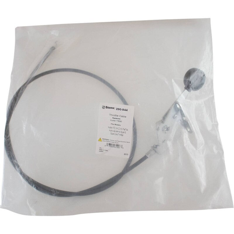 REPLACES HUSTLER THROTTLE CABLE 778365 ATZ MINI Z FASTRAK 43" STENS 290 - 944 - OPE Quality Parts