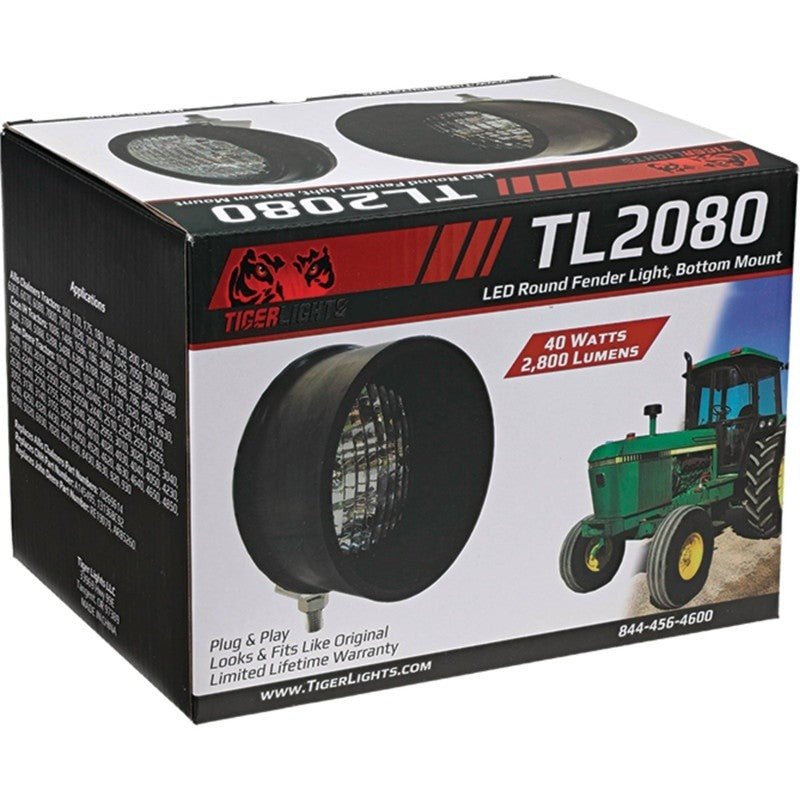 TIGER LIGHTS REPLACES JOHN DEERE LED TRACTOR LIGHT AR85260 FITS 160 STENS TL2080 - OPE Quality Parts