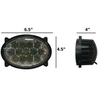 TIGER LIGHTS REPLACES CASEIH LED ROOF LIGHT 87106353 FOR 625 5088 STENS TL8420 - OPE Quality Parts