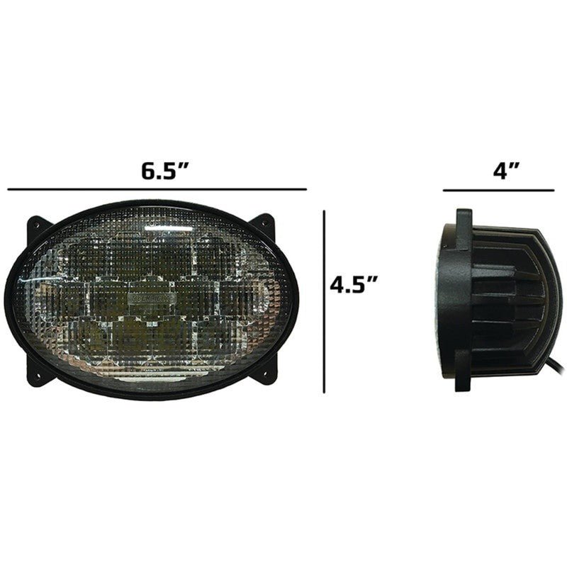 TIGER LIGHTS REPLACES CASEIH LED ROOF LIGHT 87106353 FOR 625 5088 STENS TL8420 - OPE Quality Parts