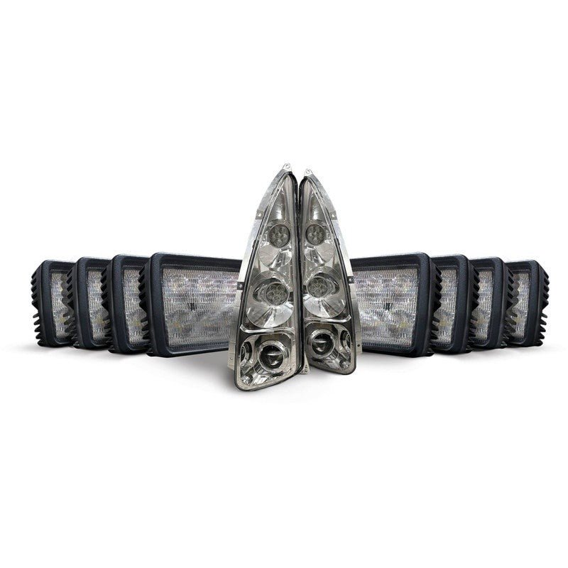 TIGER LIGHTS 3PC REPLACES FORD LED LIGHT KIT TL8970L T9 TRACTORS STENS FNHKIT - 3 - OPE Quality Parts