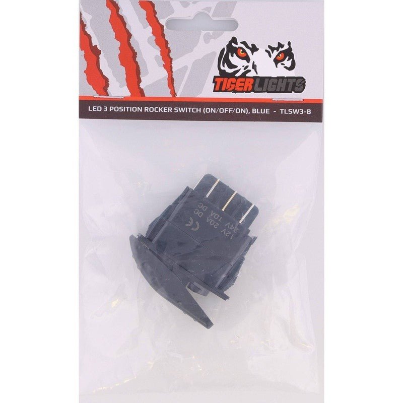 TIGER LIGHTS REPLACES TIGER LIGHTS LED ROCKER SWITCH 12 - 24V STENS TLSW3 - B - OPE Quality Parts