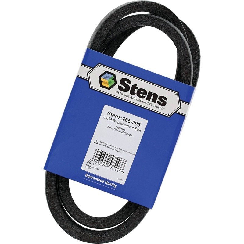 REPLACES JOHN DEERE DECK BELT M169485 FITS X330 X350 X354 X370 STENS 266 - 295 - OPE Quality Parts