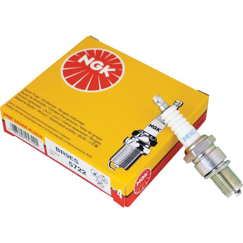 4PC REPLACES NGK SPARK PLUG 5722 UNIVERSAL BR9ES FOR SMALL STENS 130 - 086 - 4 - OPE Quality Parts