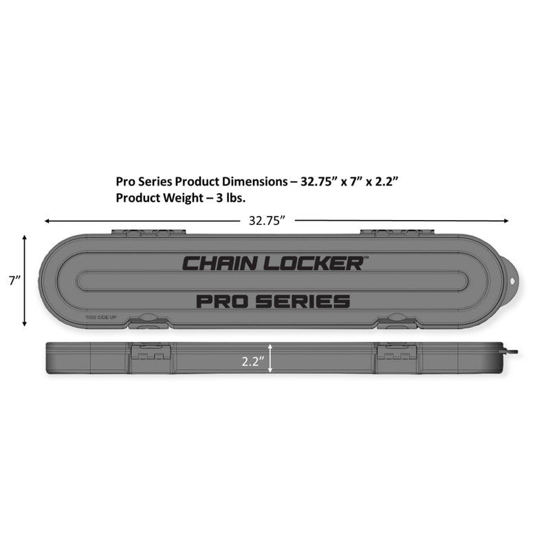 10PC CHAIN LOCKER STORAGE CASE PRO SERIES 2202 LOCKER 7" STENS PACK CHN - 2202 - 10 - OPE Quality Parts