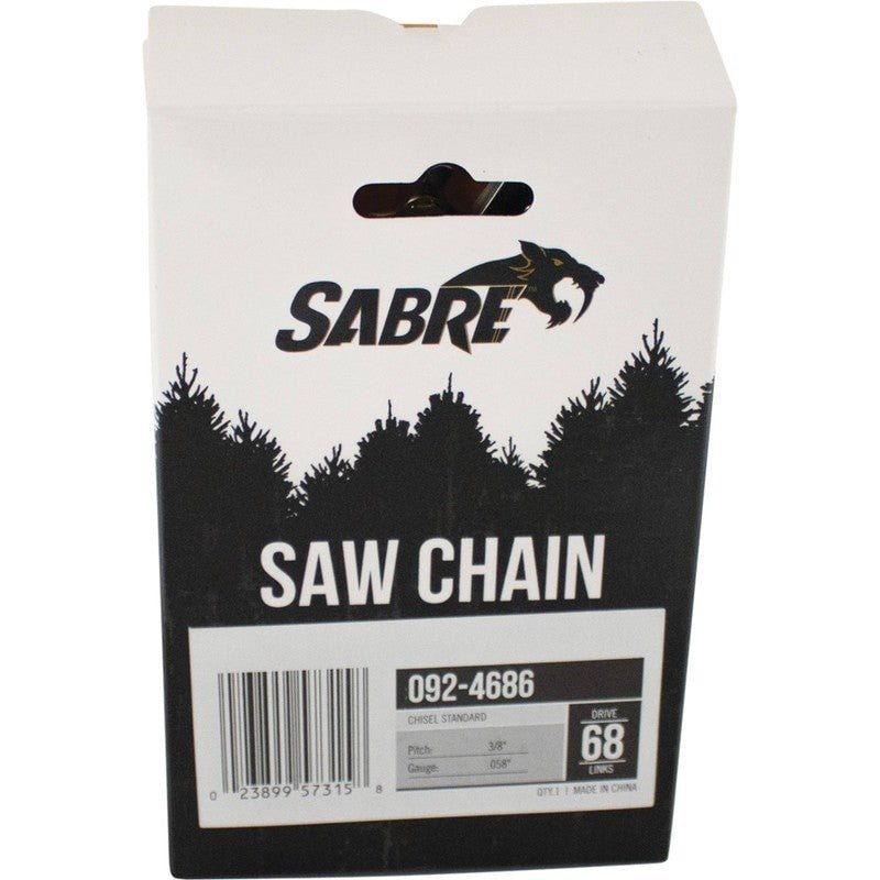 SABRE CHAINSAW CHAIN A2LM - 068G OREGON REF. 18" 3 8 68 DL A2LM68E STENS 092 - 4686 - OPE Quality Parts