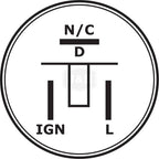 J&N REPLACES DENSO ALTERNATOR ND101211 - 1242 12V 35A ND1012111242 STENS 400 - 52301 - OPE Quality Parts