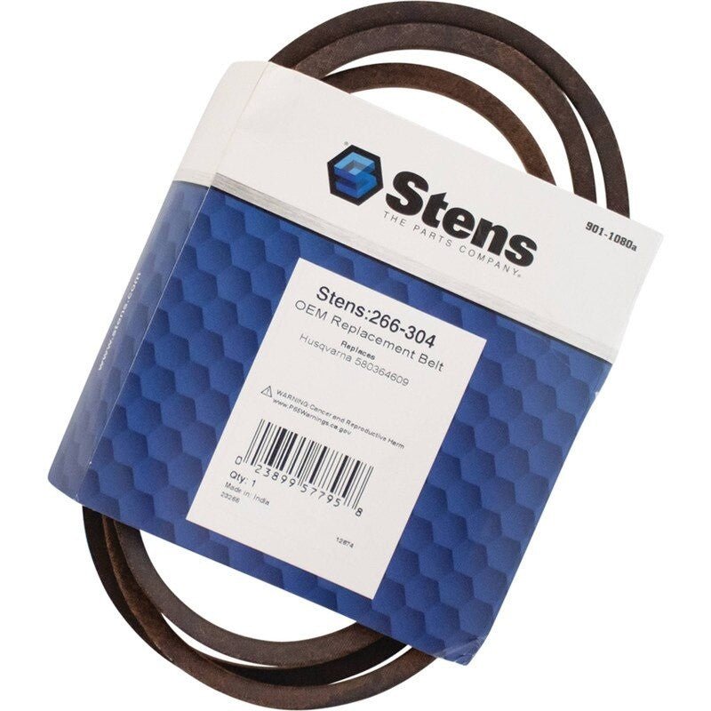 REPLACES HUSQVARNA DRIVE BELT 580364609 FITS LC221A L221A L321AH STENS 266 - 304 - OPE Quality Parts
