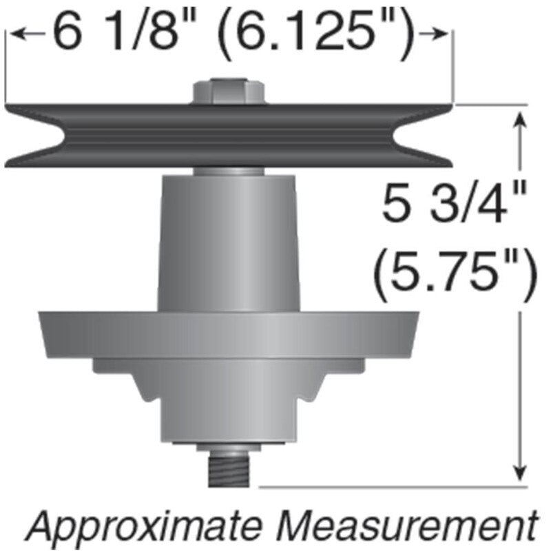 REPLACES MTD SPINDLE ASSEMBLY 918 - 04456B FITS LT1042 LX420 6180624 STENS 285 - 843 - OPE Quality Parts