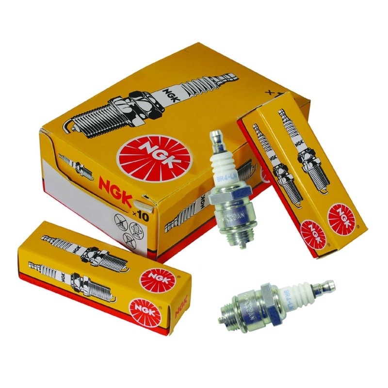 10PC REPLACES NGK SPARK PLUG 4133/BR4LM CLINTON FOR 412 413 STENS 130-916-10