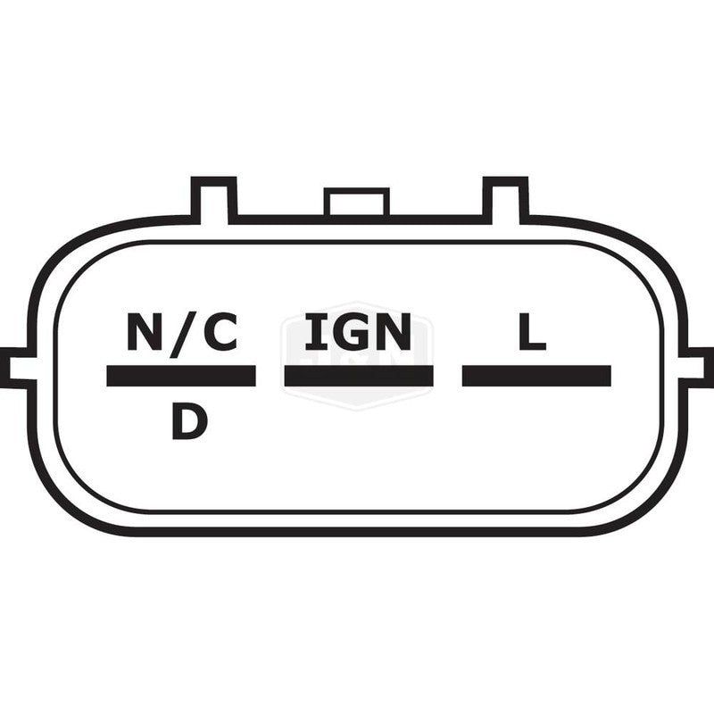 J&N REPLACES DENSO ALTERNATOR ND101211 - 7960 CUMMINS PC200 12775 STENS 400 - 52148 - OPE Quality Parts