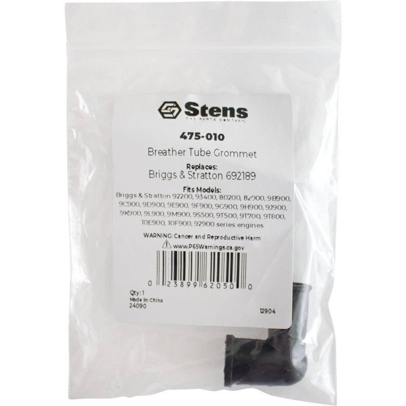REPLACES BRIGGS AND FITS STRATTON BREATHER GROMMET 92900 SERIES STENS 475 - 010 - OPE Quality Parts