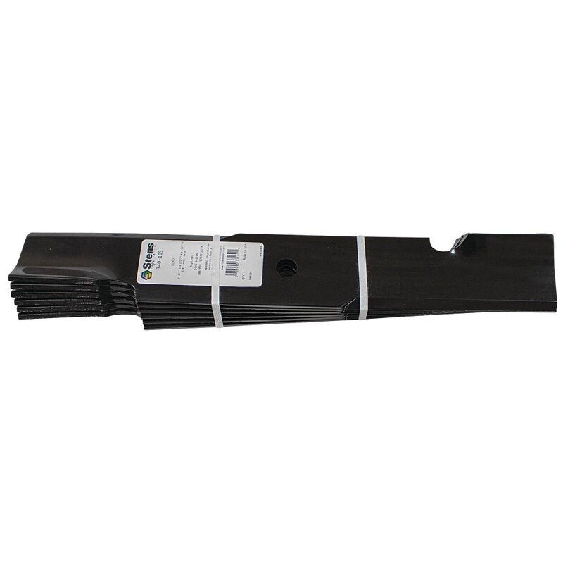 REPLACES SCAG NOTCHED AIR - LIFT BLADE 481710 FAS TRAK 038 - 5350 - 00 STENS 340 - 109 - 6 - OPE Quality Parts