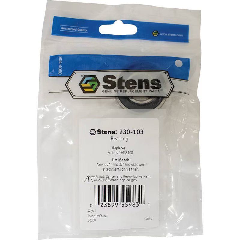 REPLACES ARIENS BEARING 05435100 FOR EXMARK 36" 48" AND 52" METRO STENS 230 - 103 - OPE Quality Parts
