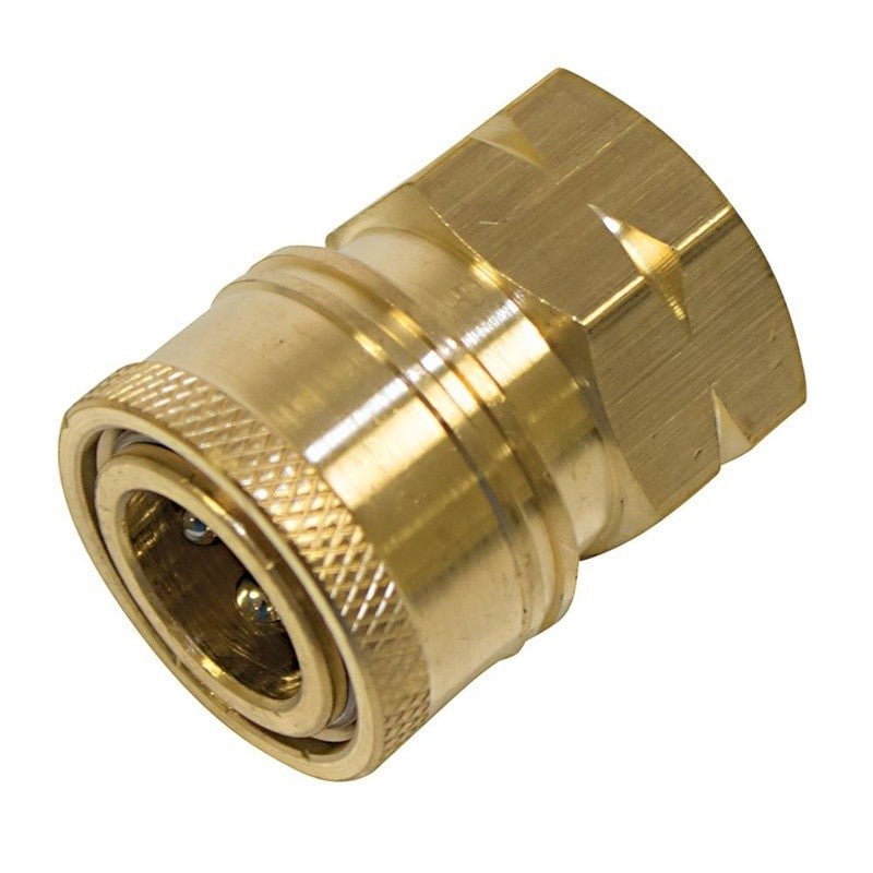 UNIVERSAL QUICK COUPLER SOCKET 3 8 FEMALE BRASS 4000PSI STENS 758 - 930 - OPE Quality Parts
