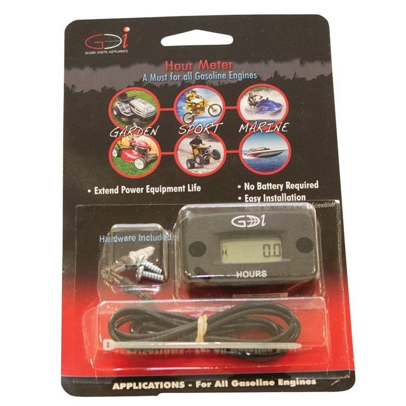REPLACES BRIGGS AND STRATTON HOUR METER 5081K FOR GAS ENGINESSTENS STENS 435 - 705 - OPE Quality Parts