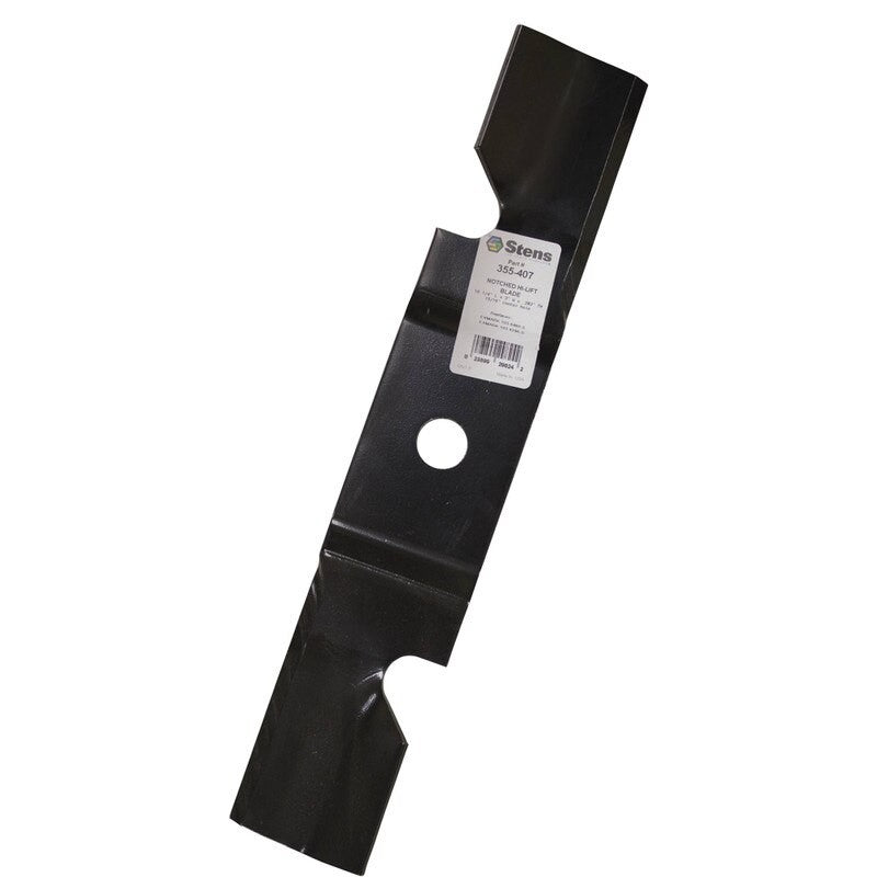 REPLACES EXMARK NOTCHED HI - LIFT BLADE 116 - 5499 - S LAZER Z HP 0.203" STENS 355 - 407 - OPE Quality Parts