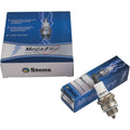 MEGA - FIRE SPARK PLUG REPLACES 4PC REPLACES ECHO SPARK PLUG 858 STENS 130 - 019 - 4 - OPE Quality Parts