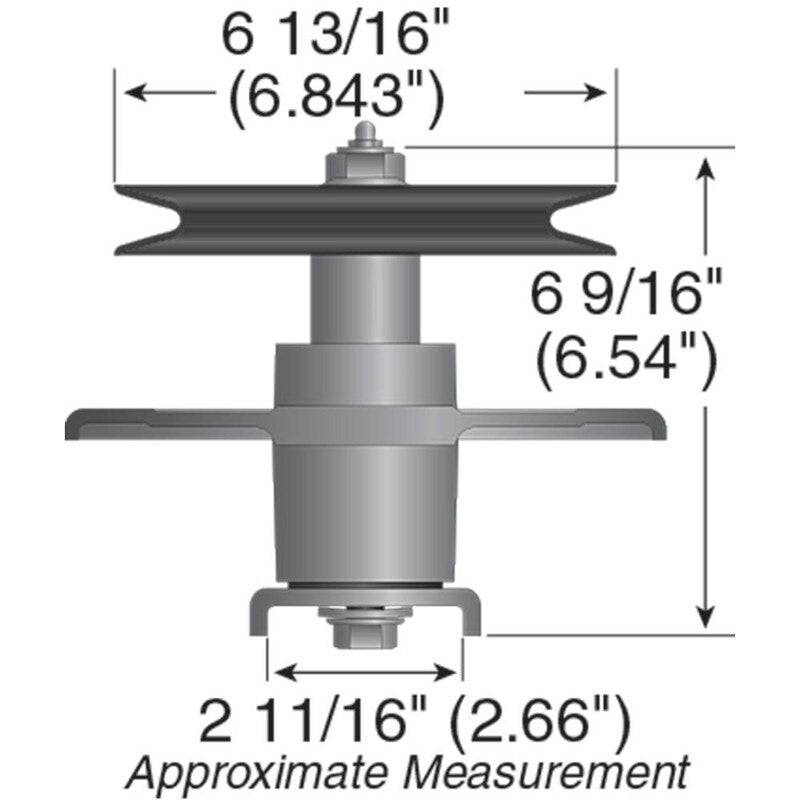 REPLACES TORO SPINDLE ASSEMBLY 100 - 3976 Z FITS MASTER 100 Z149 STENS 285 - 919 - OPE Quality Parts