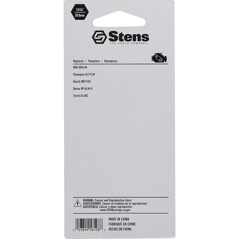 10PC REPLACES NGK SPARK PLUG BR4LM CHAMPION ENGINES RJ17LM STENS 131 - 012RT - STN - OPE Quality Parts
