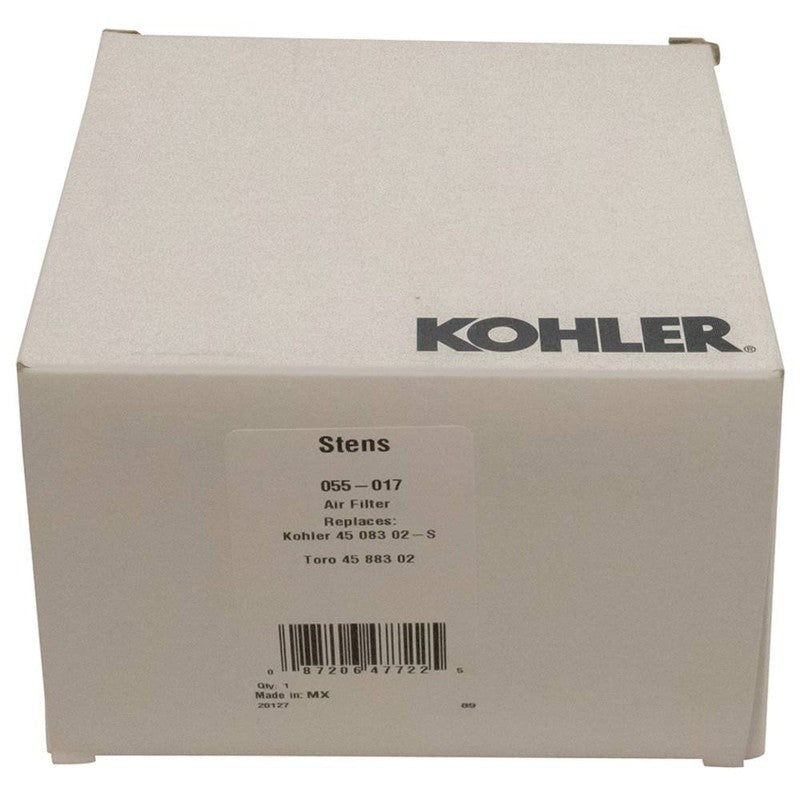 OEM KOHLER AIR FILTER 45 083 02 - S 02 02 FITS K341 KT 6" 45 034766 STENS 055 - 017 - OPE Quality Parts