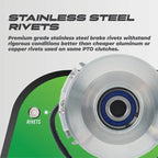 XTREME PTO CLUTCH 116 - 1612 EXMARK FOR Z500 Z528 Z550 1161612 STENS X0463A - OPE Quality Parts