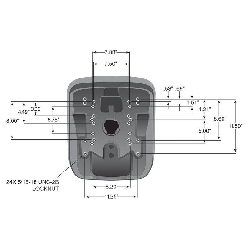 REPLACES TORO HIGH BACK SEAT 119 - 8829 ZT2450 5061599SM 112 - 2923 7" STENS 420 - 282 - OPE Quality Parts
