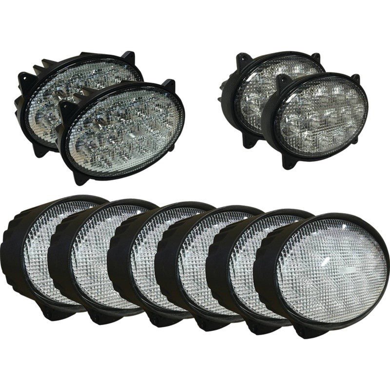 TIGER LIGHTS REPLACES JOHN DEERE LED LIGHT KIT RE181281 8130 8230 STENS JDKIT - 3 - OPE Quality Parts