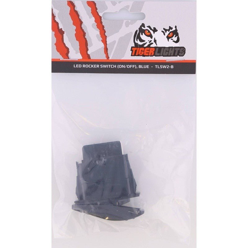 TIGER LIGHTS REPLACES TIGER LIGHTS ROCKER SWITCH 12 - 24V UNIVERSAL STENS TLSW2 - B - OPE Quality Parts