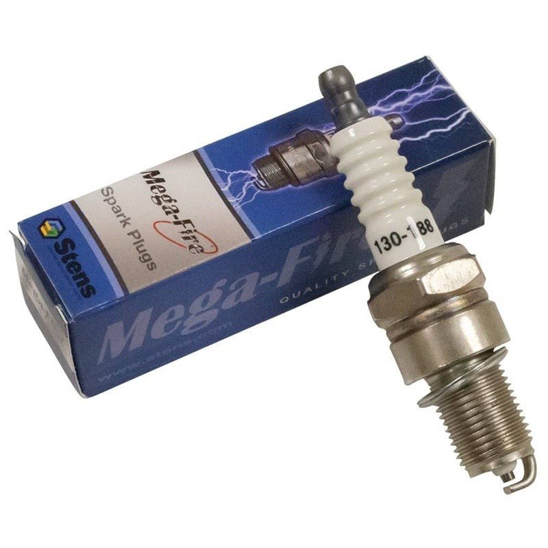 MEGA - FIRE SPARK PLUG REPLACES 38 NGK FOR GX120 GX160 11.5 FE350D STENS 130 - 188 - OPE Quality Parts