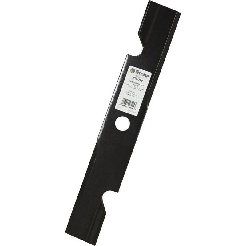 REPLACES EXMARK NOTCHED AIR - LIFT BLADE 116 - 5177 - S 103 - 6381 - S STENS 355 - 229 - OPE Quality Parts