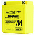 MOTOBATT BATTERY MB3U HONDA 31500 - KB7 - 017 KAWASAKI YAMAHA 813032 STENS MB3U - OPE Quality Parts